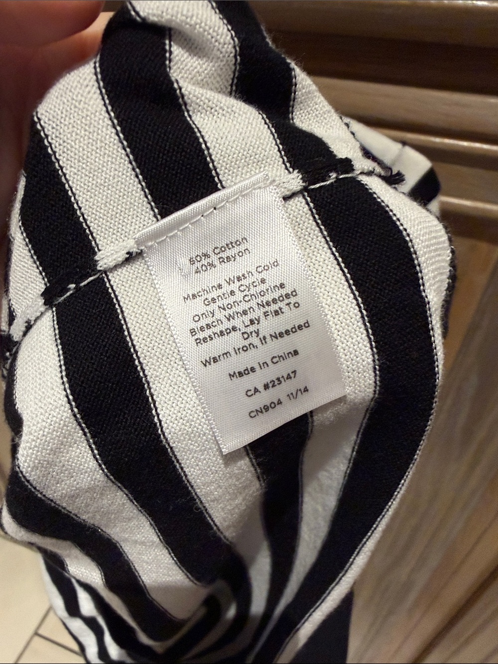 Talbots Striped Sweater Top - Picture 6 of 7